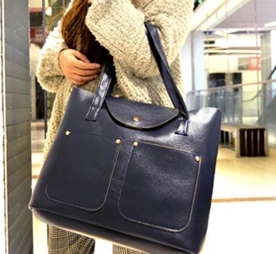 2014新款秋季單肩包 歐美簡約風大容量休閑女包推薦